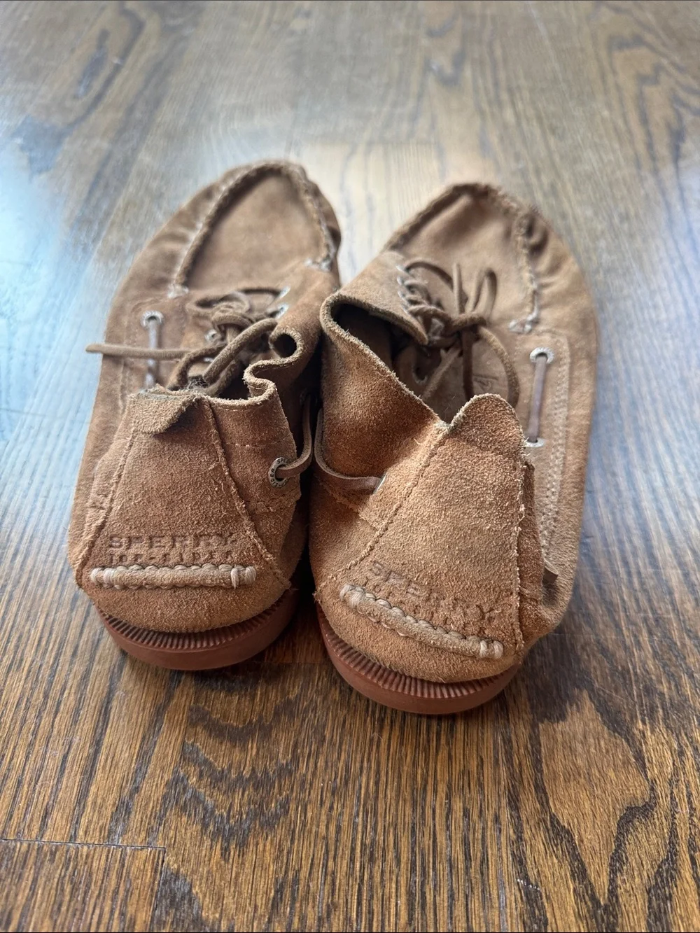Sperry Suede Mens Lace Up Shoe